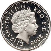 1 Pound - Elizabeth II Egyptian Arch Bridge; Silver Piedfort obverse image