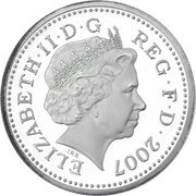 1 Pound - Elizabeth II Gateshead Millennium Bridge; Silver Proof obverse image