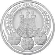 1 Pound - Elizabeth II Edinburgh; Silver Proof, United Kingdom, 2011 reverse image