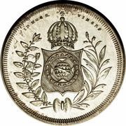 400 Réis - Pedro II, Brazil, 1834-1848 reverse image
