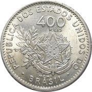 400 Réis Liberty obverse image