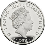 1 Pound - Elizabeth II The Who; Silver Proof obverse image