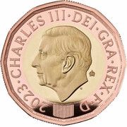 1 Pound - Charles III Bees; Gold Proof obverse image