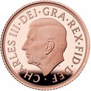 1 Sovereign - Charles III obverse image