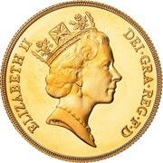 2 Sovereigns - Elizabeth II 3rd portrait obverse image