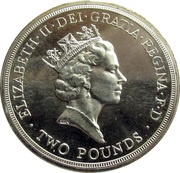 2 Pounds - Elizabeth II Commonwealth Games; Silver Proof obverse image