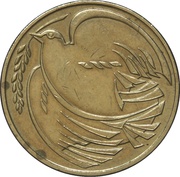 2 Pounds - Elizabeth II 3rd portrait; World War II, United Kingdom, 1995 reverse image