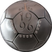 2 Pounds - Elizabeth II UEFA Euro 1996; Silver Proof, United Kingdom, 1996 reverse image