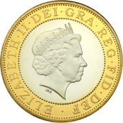 2 Pounds - Elizabeth II Technology; Silver Piedfort obverse image