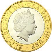 2 Pounds - Elizabeth II Marconi Telegraph; Silver Piedfort obverse image