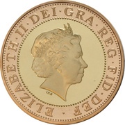 2 Pounds - Elizabeth II Games in England; Gold Proof obverse image