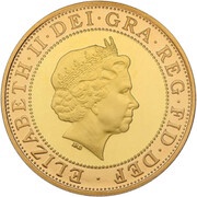 2 Pounds - Elizabeth II Games in Wales; Gold Proof obverse image
