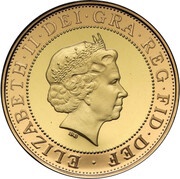 2 Pounds - Elizabeth II Steam Locomotive; Gold Proof obverse image