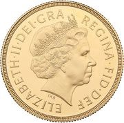 2 Sovereigns- Elizabeth II 4th portrait obverse image