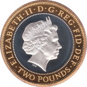 2 Pounds - Elizabeth II Abolition of Slave Trade; Silver Piedfort obverse image