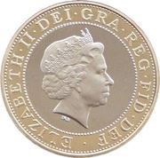 2 Pounds - Elizabeth II 4th portrait; London Olympic Centenary obverse image