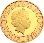 2 Pounds - Elizabeth II London Olympic Centenary; Gold Proof obverse image