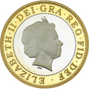 2 Pounds - Elizabeth II Charles Darwin; Silver Piedfort obverse image