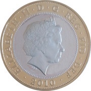 2 Pounds - Elizabeth II Florence Nightingale; Silver Piedfort obverse image