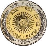 1 Peso Pattern - South Africa reverse image