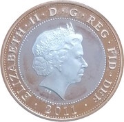 2 Pounds - Elizabeth II Mary Rose; Silver Piedfort obverse image
