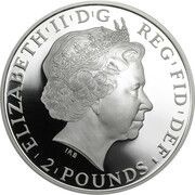 2 Pounds - Elizabeth II Year of the Horse; Silver Proof obverse image