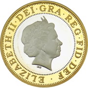 2 Pounds - Elizabeth II Trinity House; Silver Piedfort obverse image