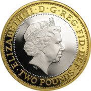 2 Pounds - Elizabeth II World War I; Silver Piedfort obverse image