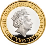 2 Pounds - Elizabeth II Britannia; Silver Proof obverse image