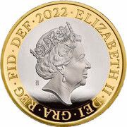 2 Pounds - Elizabeth II Britannia; Platinum Proof obverse image