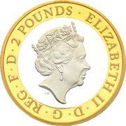 2 Pounds - Elizabeth II The Army; Silver Piedfort obverse image
