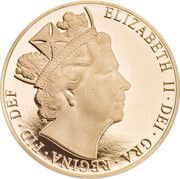 2 Sovereigns- Elizabeth II Butler effigy obverse image