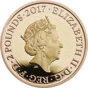 2 Pounds - Elizabeth II WWI Aviation; Gold Proof obverse image