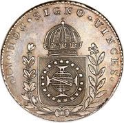640 Réis - Pedro I, Brazil, 1823-1827 reverse image