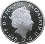 2 Pounds - Elizabeth II Big Ben; Silver Proof obverse image