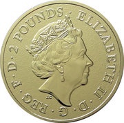 2 Pounds - Elizabeth II Big Ben; 1 oz Fine Silver obverse image