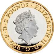 2 Pounds - Elizabeth II Wedgwood; Silver Proof obverse image