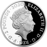 2 Pounds - Elizabeth II Battle of Britain; Silver Proof obverse image