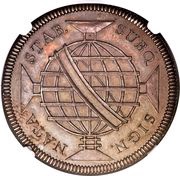 960 Réis Pattern Strike, Brazil, 1809 reverse image