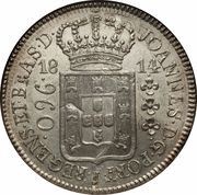 960 Réis - João Prince Regent obverse image