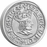2 Pounds - Elizabeth II Henry VII; Silver Proof, United Kingdom, 2022 reverse image