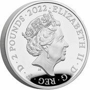 2 Pounds - Elizabeth II Edward VII; Silver Proof obverse image