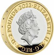 2 Pounds - Elizabeth II Dame Vera Lynn; Silver Piedfort obverse image