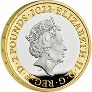 2 Pounds - Elizabeth II Dame Vera Lynn; Silver Proof obverse image
