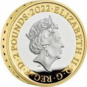 2 Pounds - Elizabeth II The FA Cup; Silver Piedfort obverse image