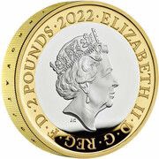 2 Pounds - Elizabeth II Alexander Graham Bell; Silver Piedfort obverse image