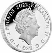 2 Pounds - Elizabeth II The Rolling Stones; Silver Proof obverse image