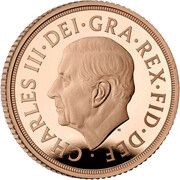 2 Sovereigns - Charles III Queen Elizabeth II Memorial obverse image