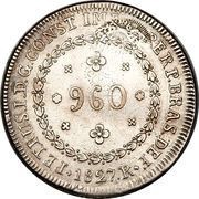 960 Réis - Pedro I obverse image