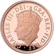 2 Sovereigns - Charles III Coronation obverse image
